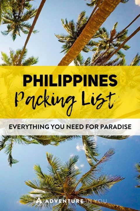 Philippines Packing List | Have an upcoming trip to the Philippines? Follow this packing list to be sure you have everything you need!