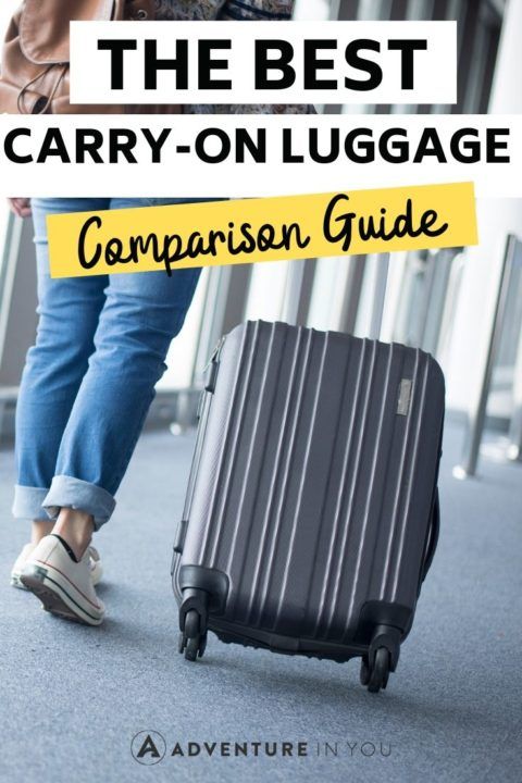 Best Carry-on Luggage | Looking for the best carry-on luggage? Here's our complete guide to choosing the best luggage to bring right on the plane with you!
