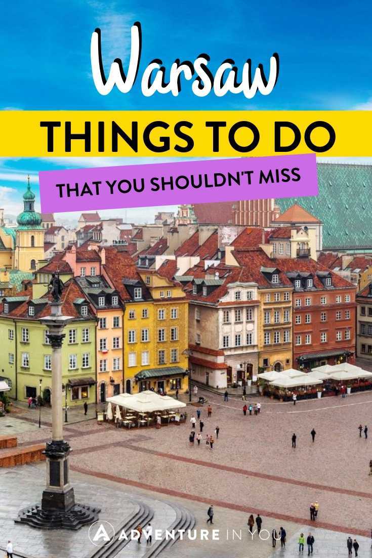 Things to Do in Warsaw, Poland | Heading to Poland's capital? Here are the top things to do in Warsaw that you shouldn't miss!