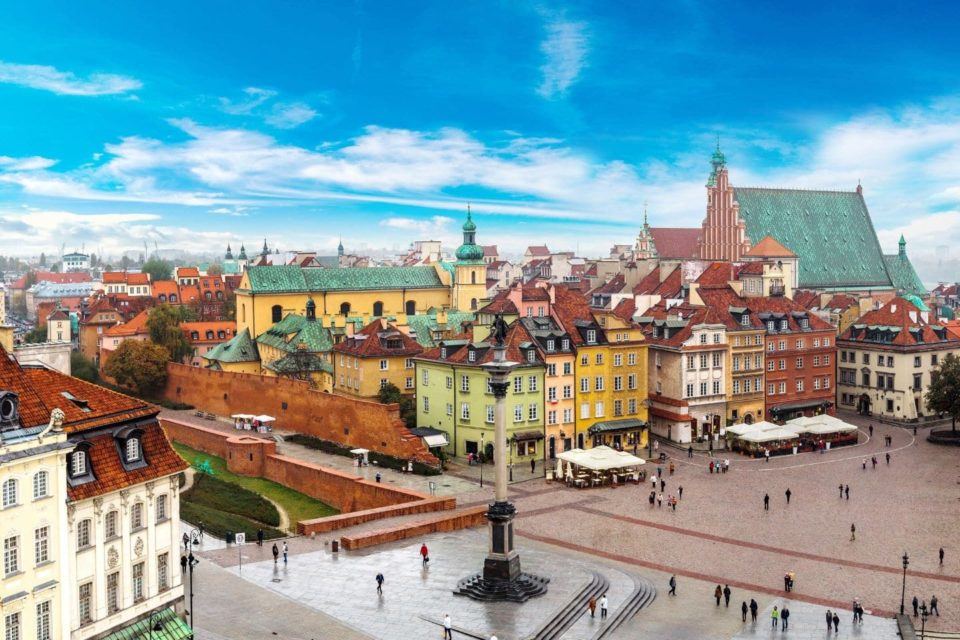 old town, warsaw