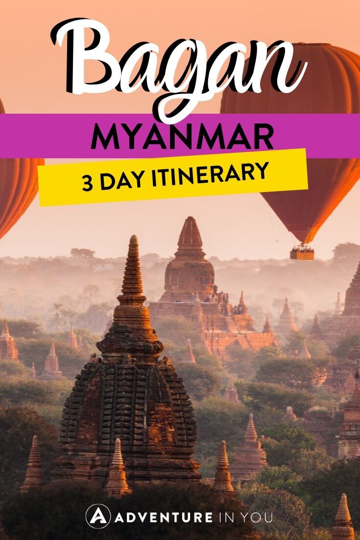 Bagan 3 Day Itinerary | Visiting Myanmar? Here's the best way to spend three days in the magical ancient city of Bagan!