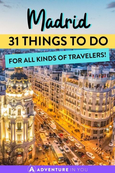 Things to Do in Madrid | Taking a trip to Spain's capital city? Here are 31 things to do in Madrid that you'll absolutely love!