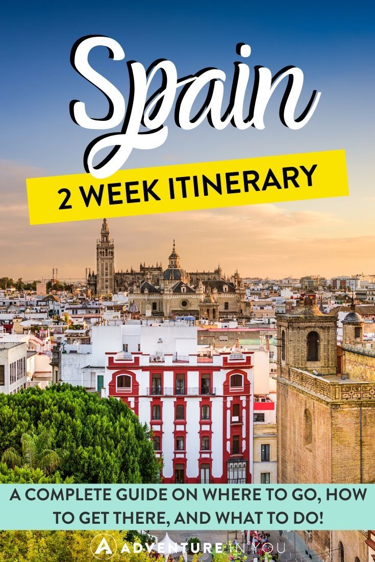 Spain Itinerary | If you're planning a trip to Spain, check out this two week itinerary filled with where to go, how to get there and what to do!
