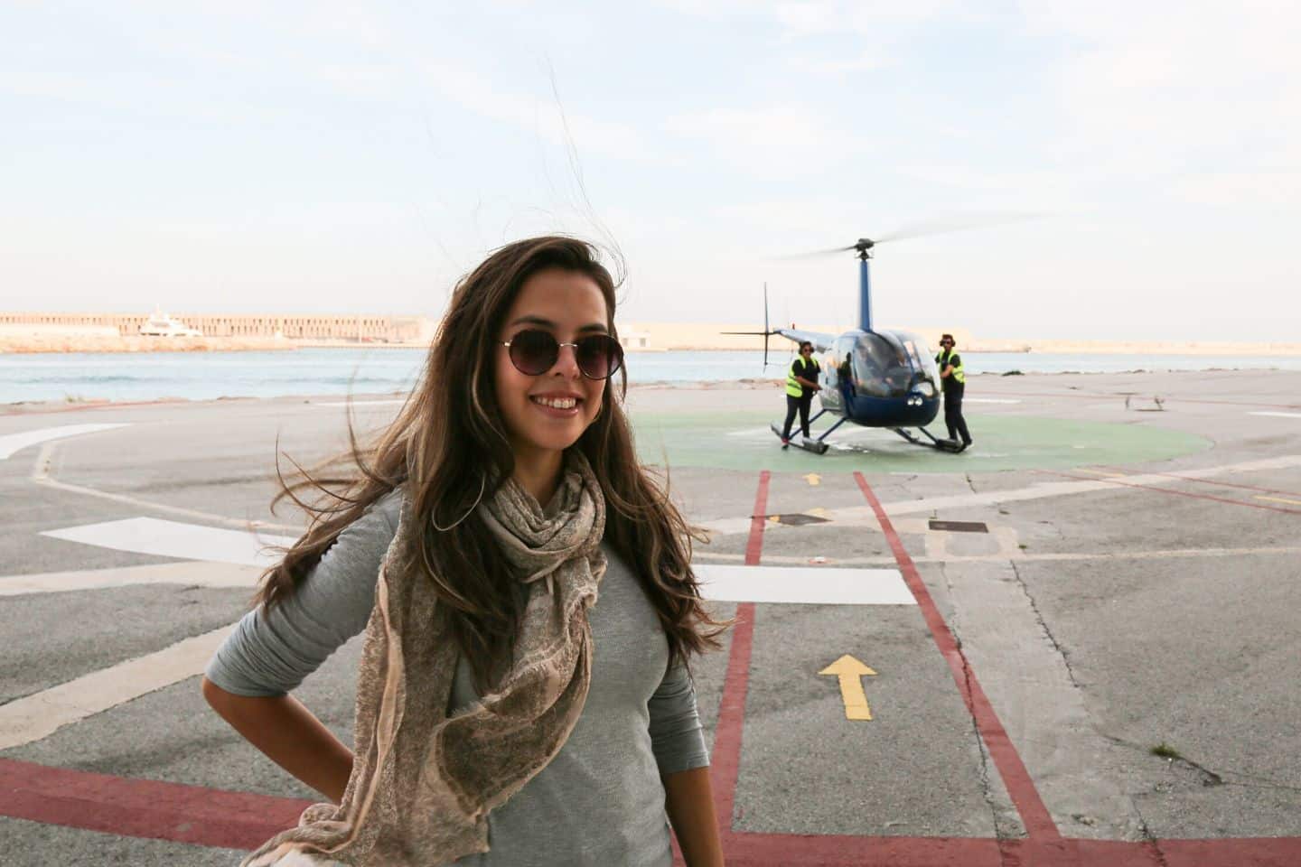 after an amazing barcelona helicopter tour