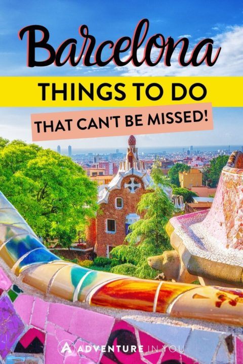 Things to Do in Barcelona | No trip to Spain is complete without a visit to Barcelona. Here's everything you should do while visiting this colorful city!