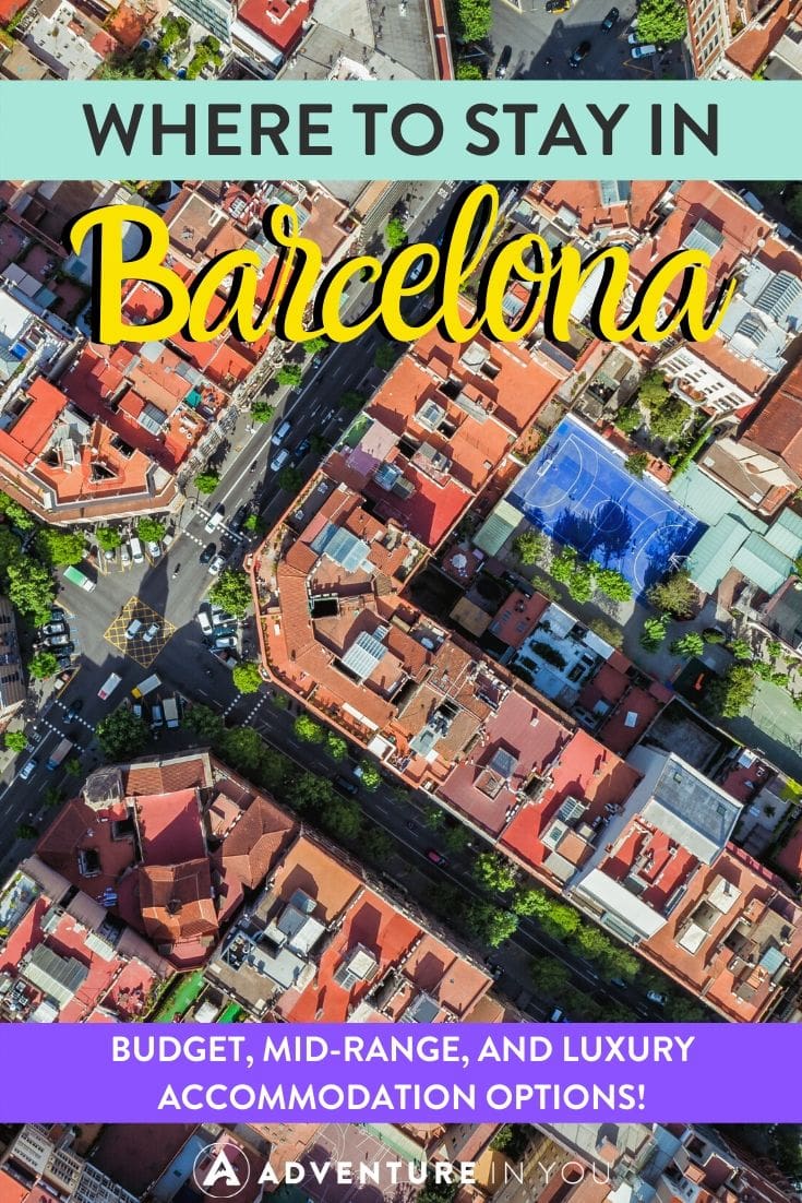 Where to Stay in Barcelona | No trip to Spain is complete without a visit to Barcelona. Here are the best places to stay in this seaside city!