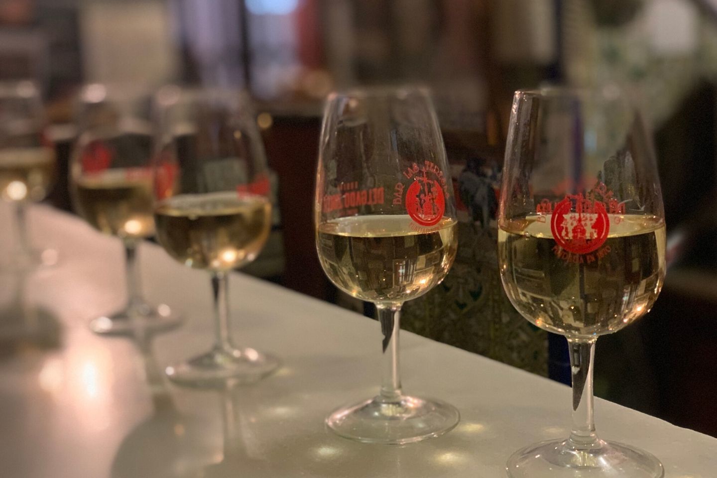 loca wine tasting during seville food tour