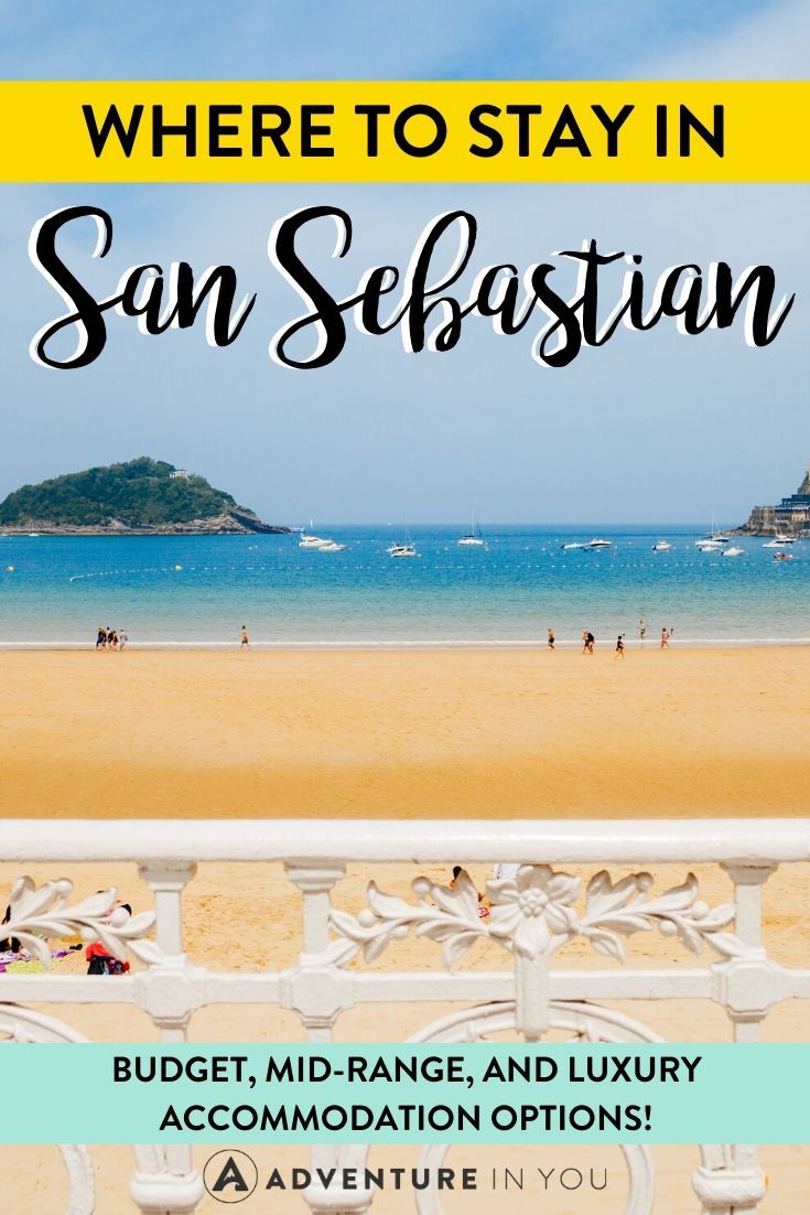 Where to Stay in San Sebastian | Taking a trip to San Sebastian? Here are the best accommodation picks from budget hostels to luxury getaways!