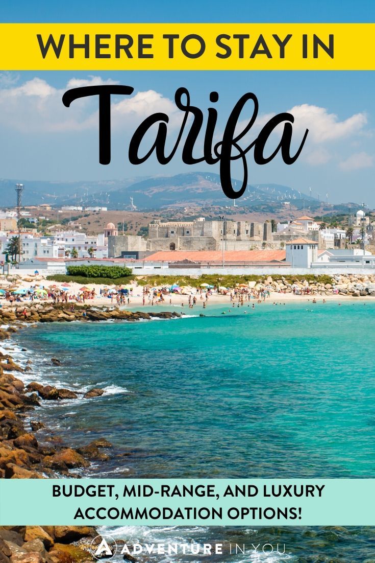 Where to Stay in Tarifa | Tarifa is a lovely beachside city in southern Spain with plenty of places for visitors to stay. Here are our recommendations for top hotels and hostels in Tarifa!