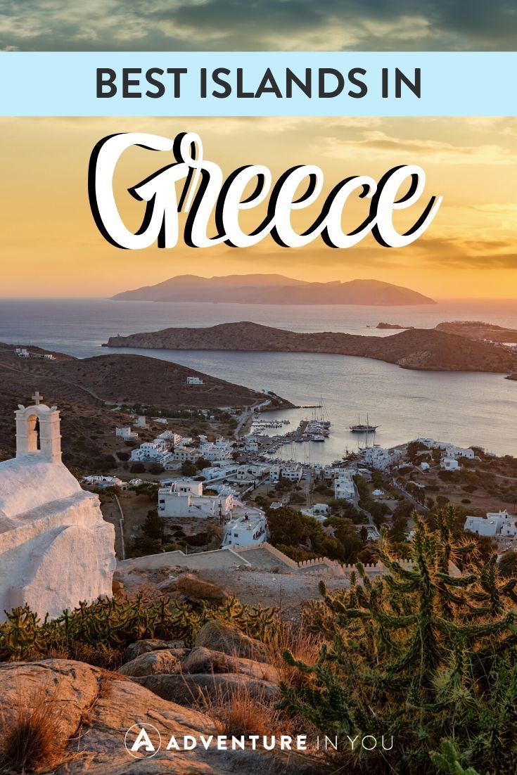Best Greek Islands | No trip to Greece is complete without a trip to the islands. Here's our complete list of the best islands in Greece with highlights and when to visit!