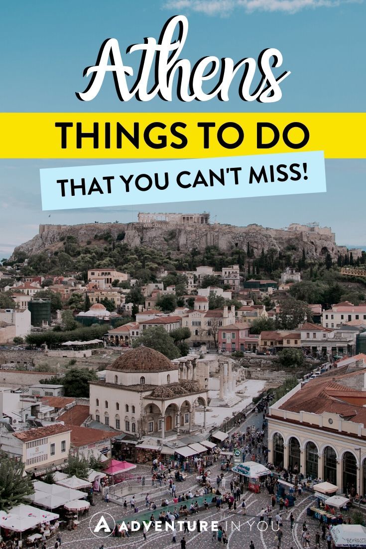 Things to Do in Athens | As the capital of Greece, Athens is a captivating place to visit to learn about history, culture and how the Greeks live. Here are our recommendations for the best things to do in Athens!