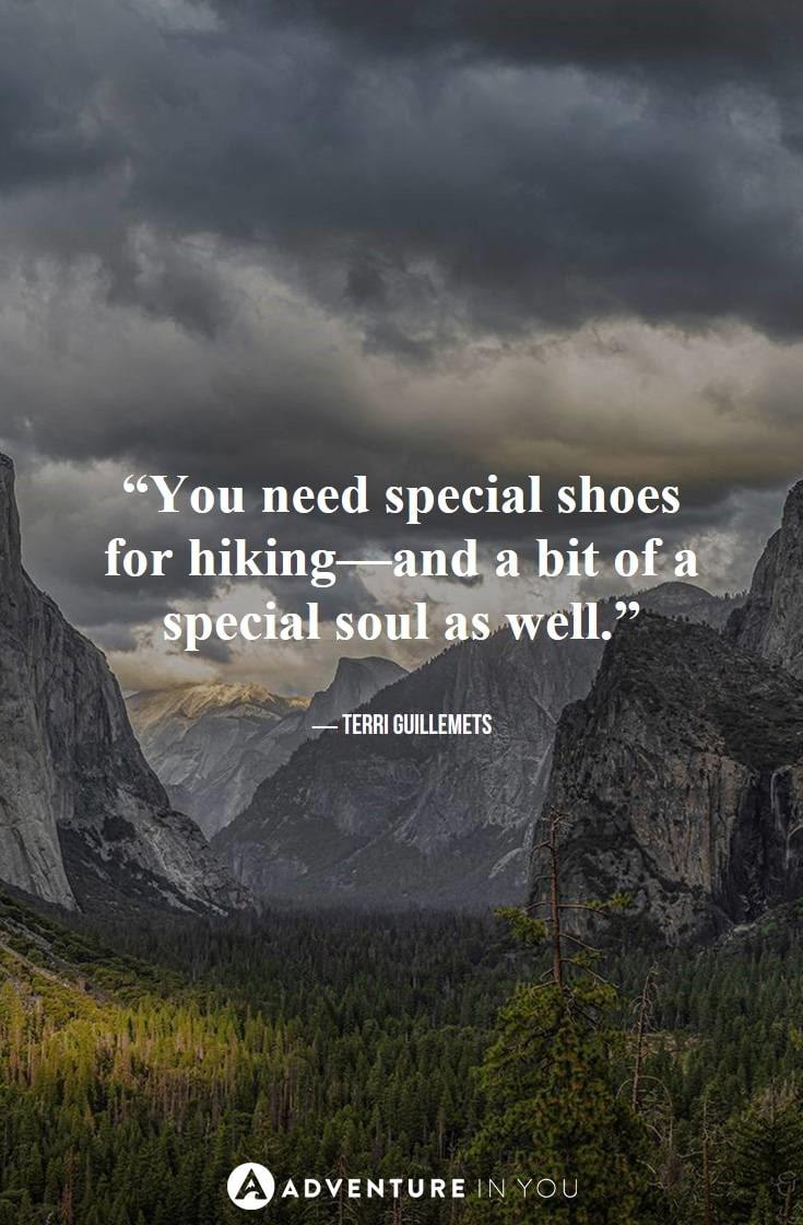 quotes about hiking