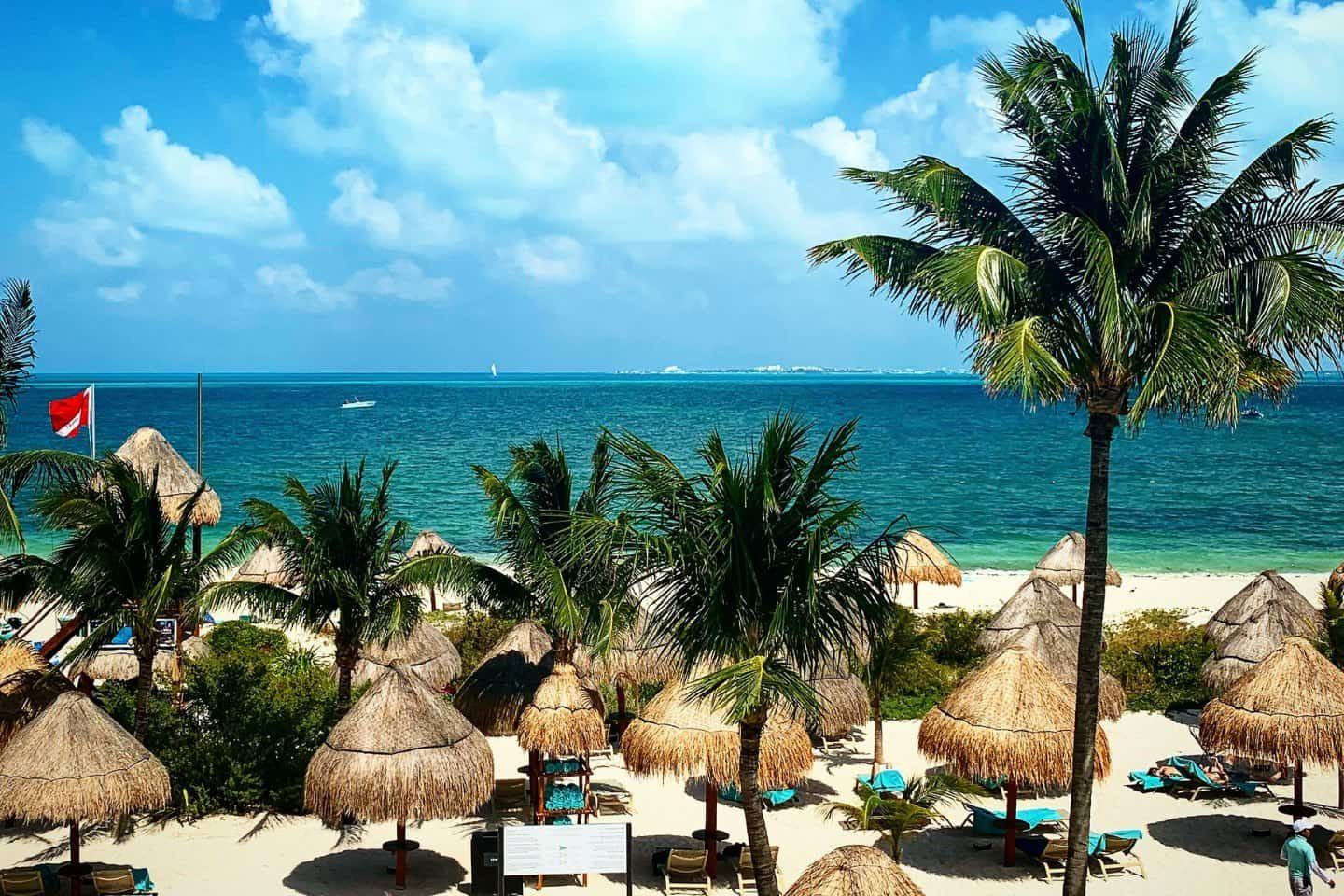 A beautiful resort in Isla Mujeres
