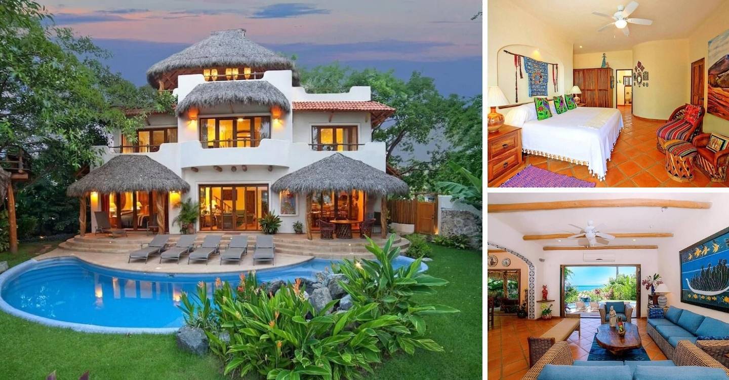 sayulita vacation home with big pool and ocean views