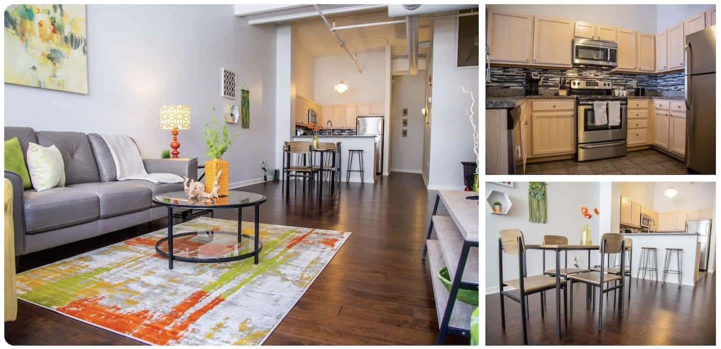Bright & Spacious 2BR Downtown