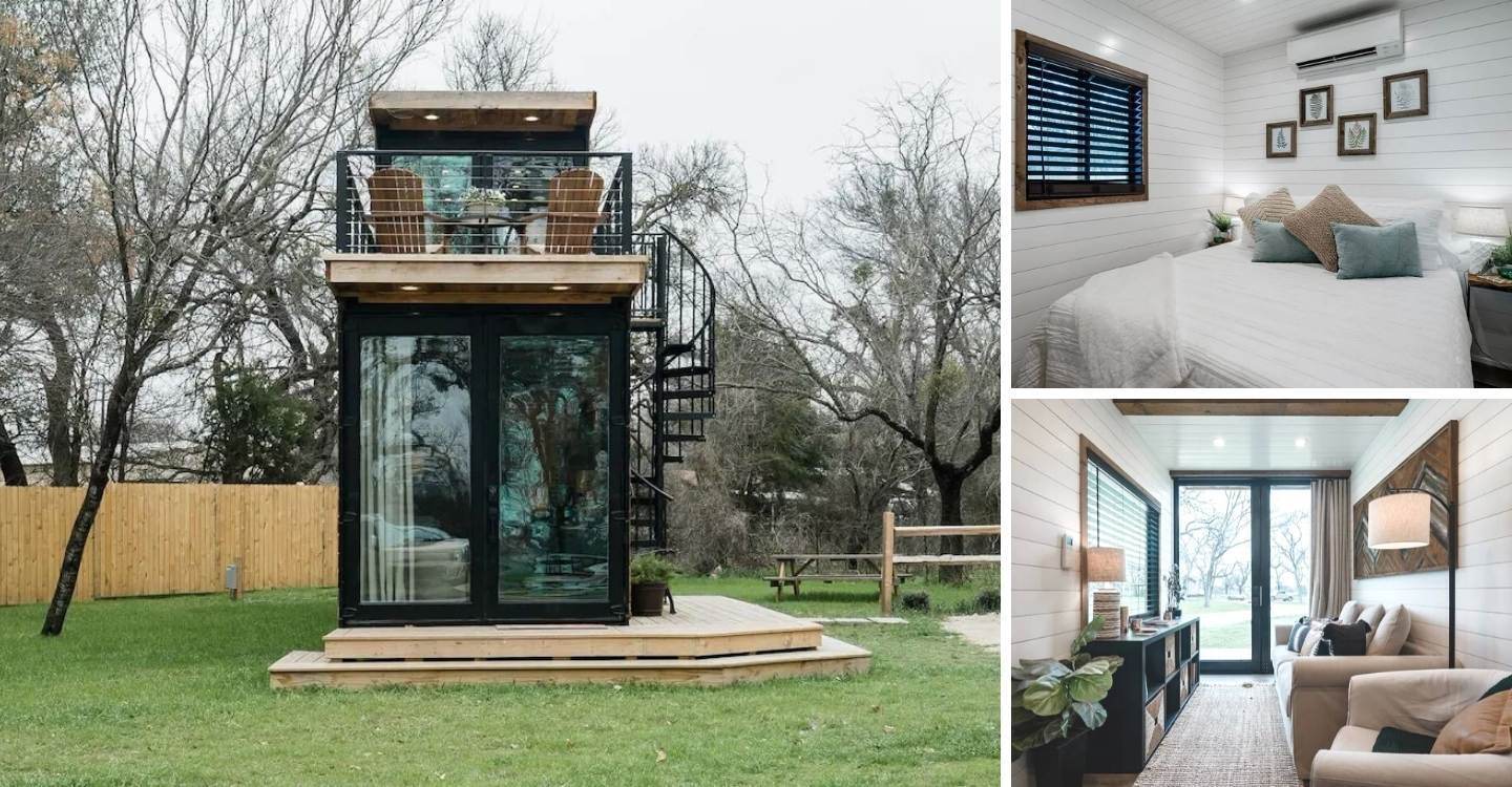 The Oak Helm – 2 Story Container Home
