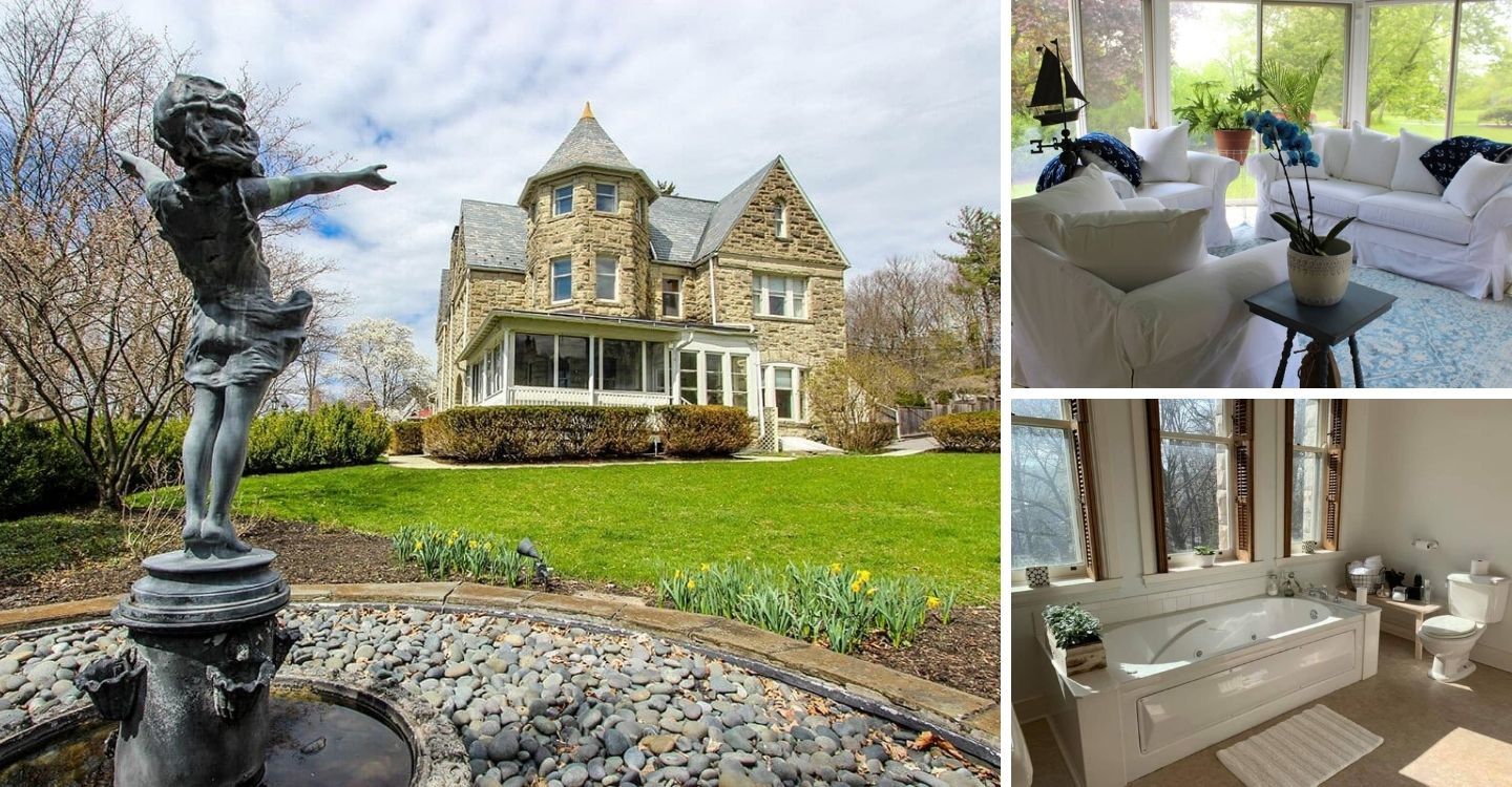 Historic mansion Airbnb in Ithaca, NY