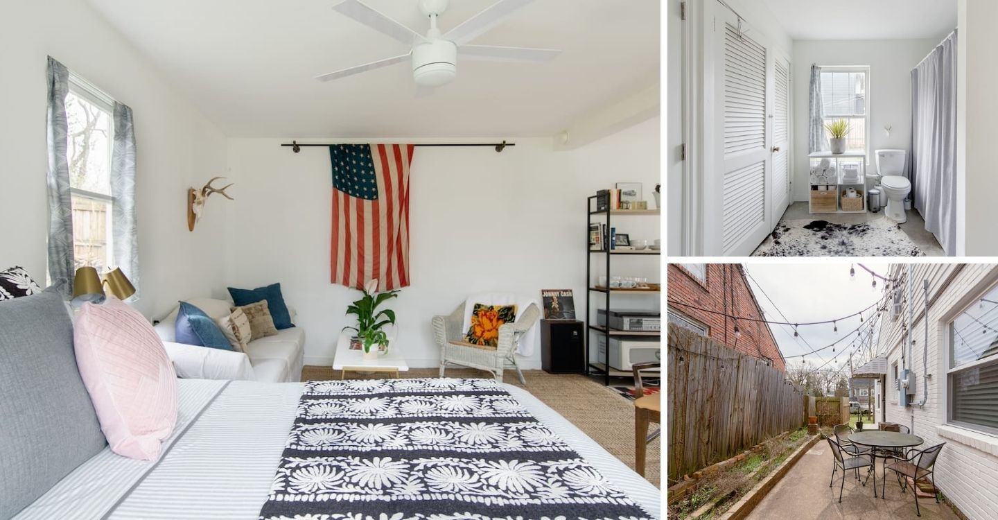 Cute east Nashville airbnb, best airbnb in the US