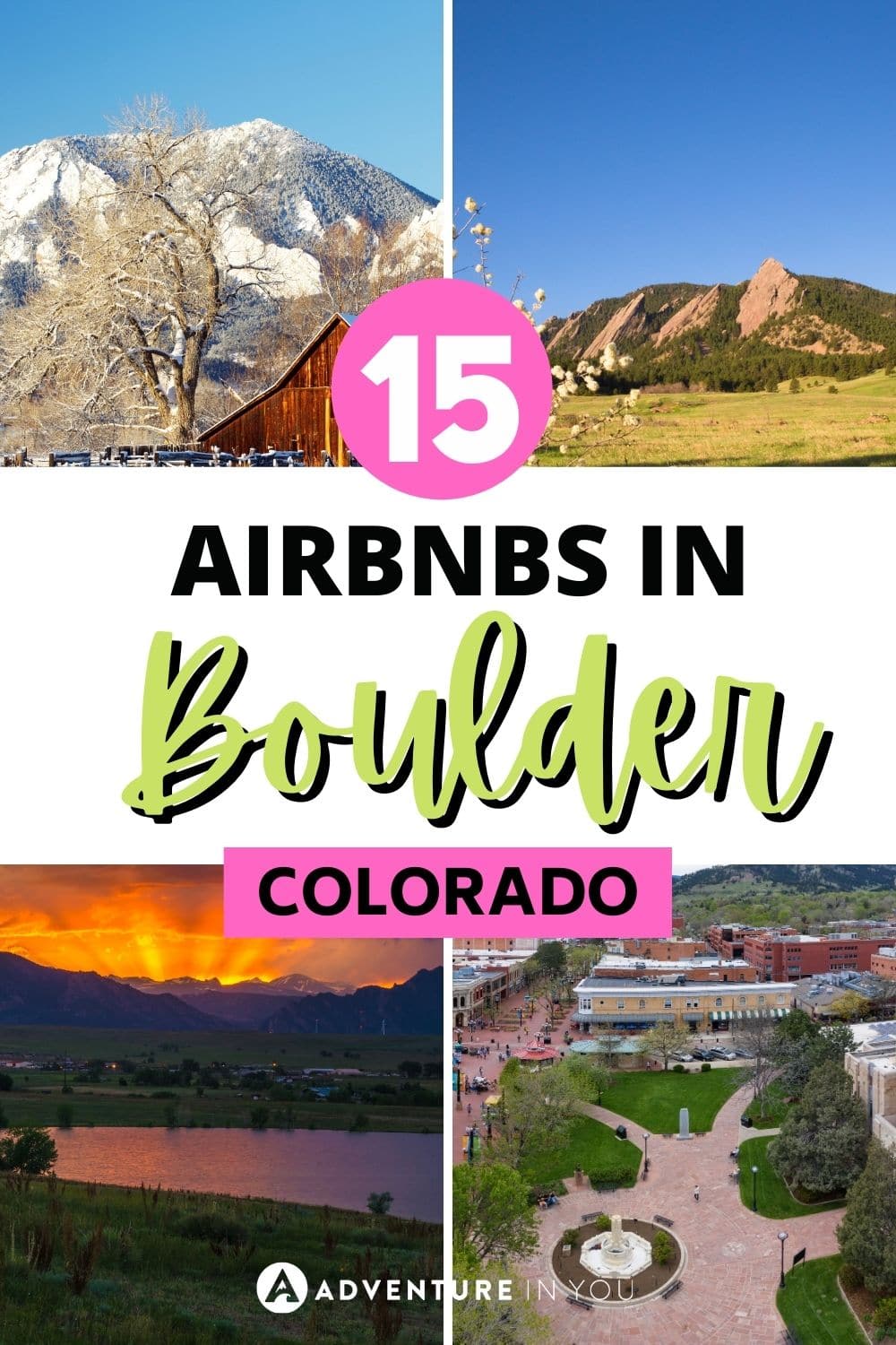 Airbnbs in Boulder | Looking for the best Airbnbs in Boulder Click here to see our top picks. #usa #colorado #boulder #wheretostayinboulder