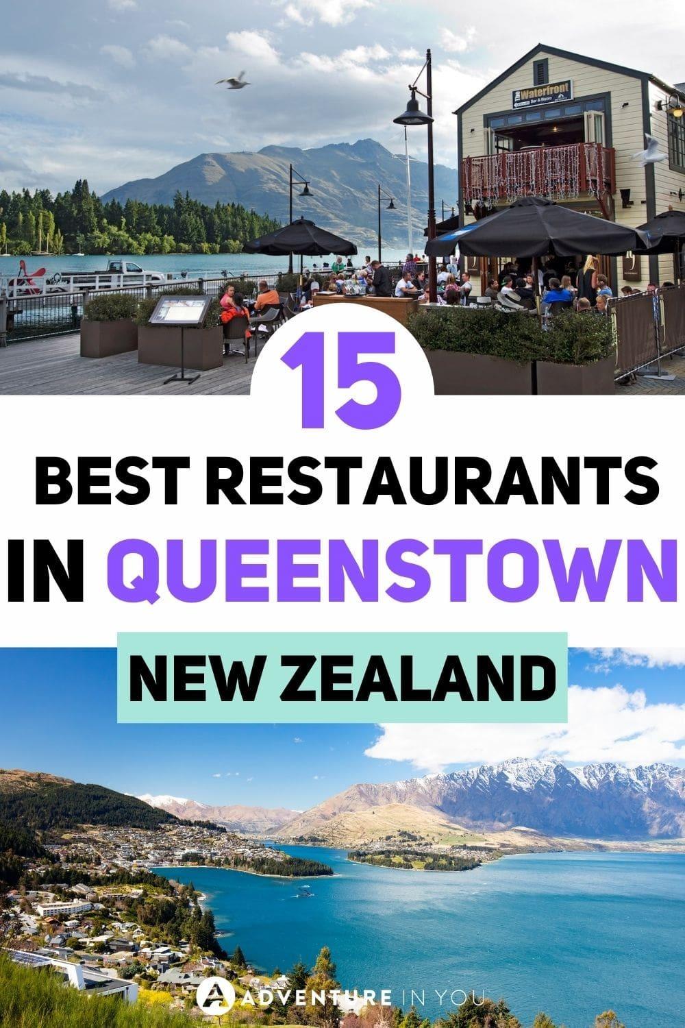 Best Restaurants in Queenstown | Check out these 15 restaurants in Queenstown that offer mouthwatering dishes! #newzealand #queenstown #wheretoeatinqueenstown