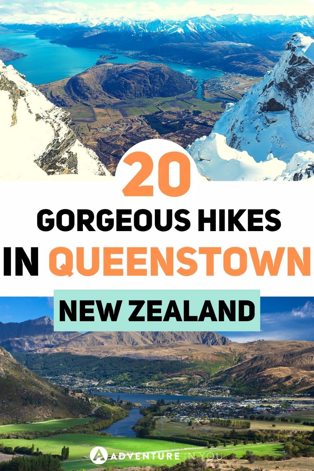 Hiking in Queenstown | If you're taking a holiday in Queenstown, check out these 20 hikes to add to your itinerary!