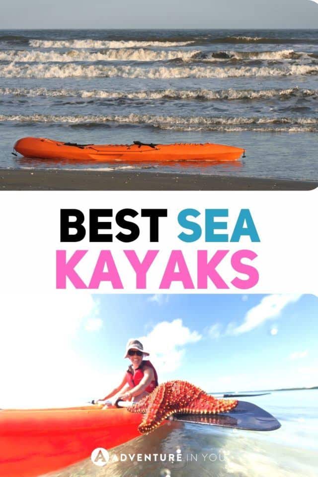 Best Sea Kayaks | Planning to go on kayaking adventure? click here to see the best sea kayaks for exploring open water! #kayak #gear