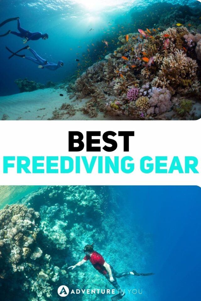 Best Freediving Gear | If you’re looking for the best freediving gear to take on your adventures, here’s a complete round up of everything you’ll need check it out! #freediving #freedivinggear #diving #underwater