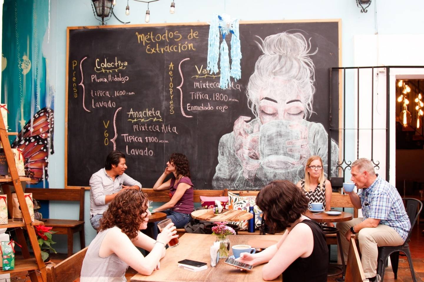 Cafébre in Oaxaca City, Mexico