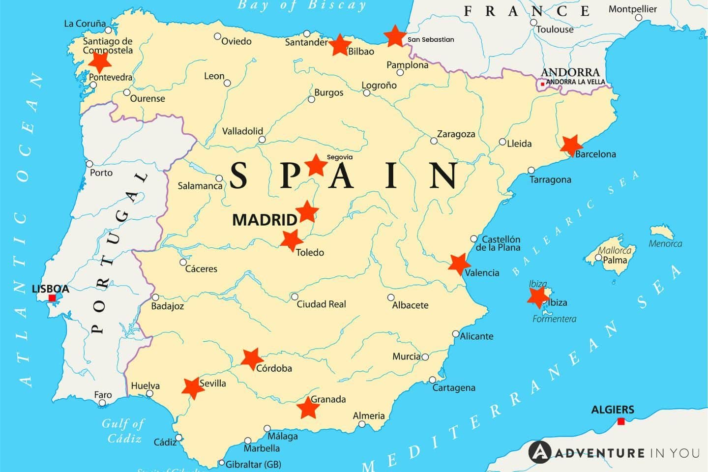 where to stay in Spain