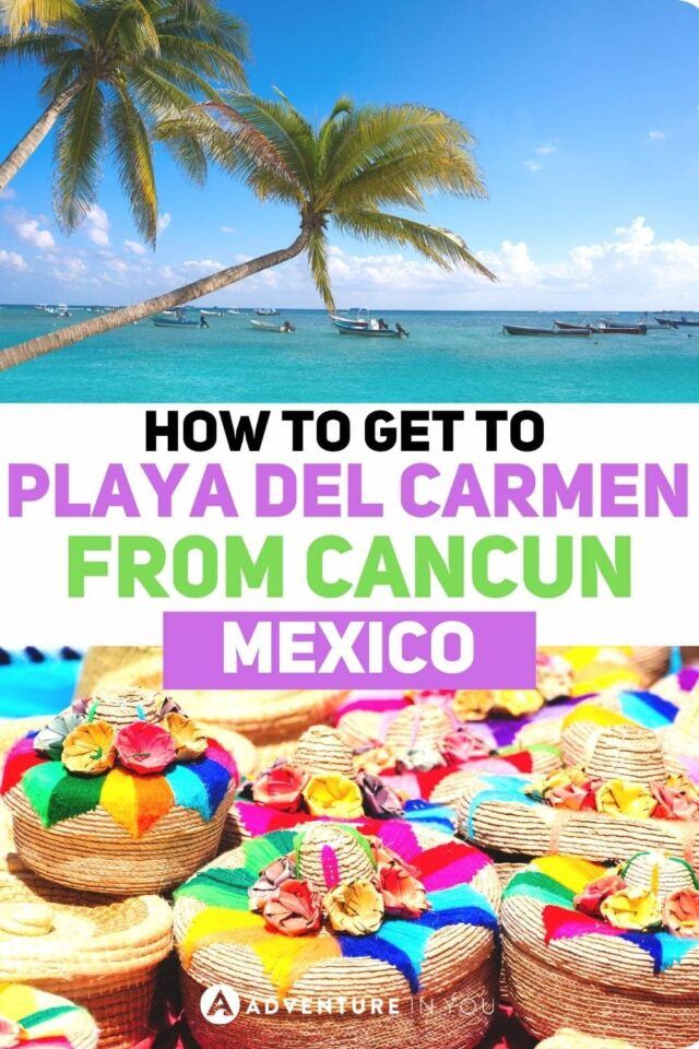 Cancun to Playa Del Carmen | Wondering how to travel from Cancun to Playa Del Carmen? Here's everything you need to know. #playadelcarmen #cancun #mexico