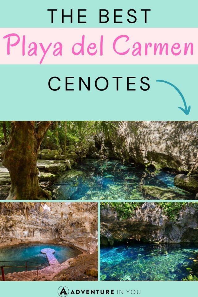 Best Playa del Carmen Cenotes | Planning for different type of vacation? check out these amazing cenotes in Playa del Carmen! #cenotes #playadelcarmen #mexico