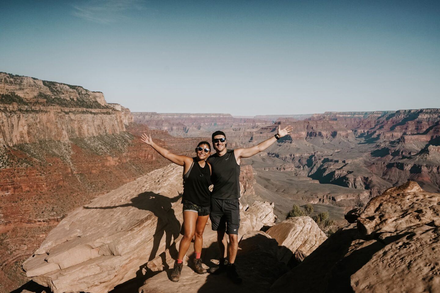 Tom and Anna at the Grand Canyon