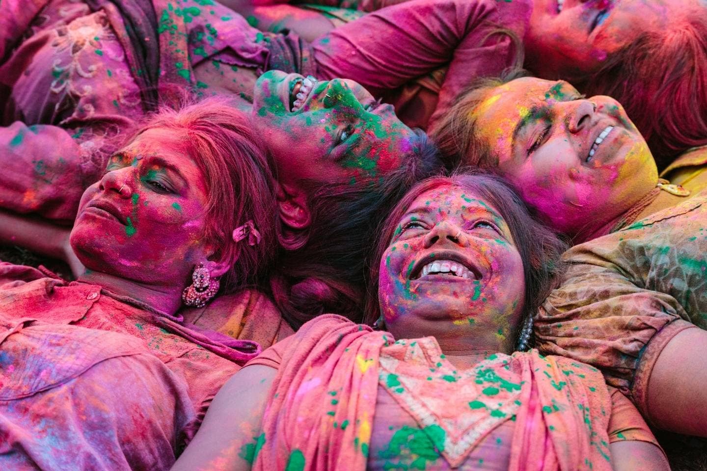 Holi festival of color