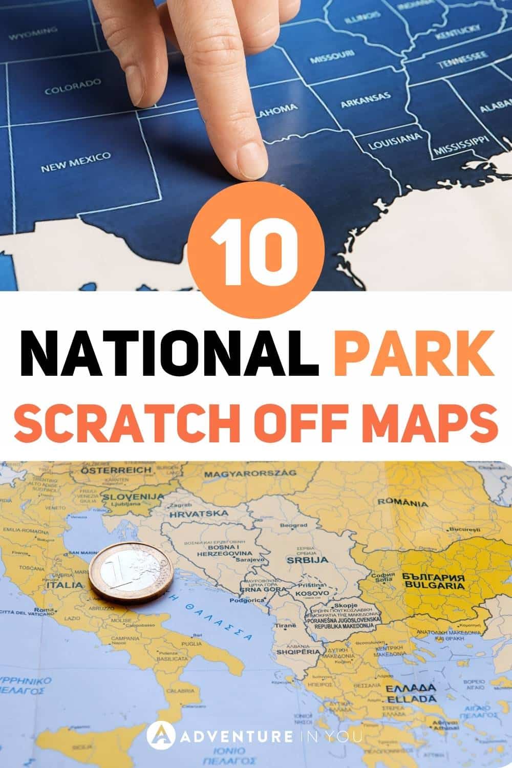 National Park Scratch Off Maps | Looking for something to show off your adventure? check out these scratch off maps that will surely inspire you to get out and explore even more!
