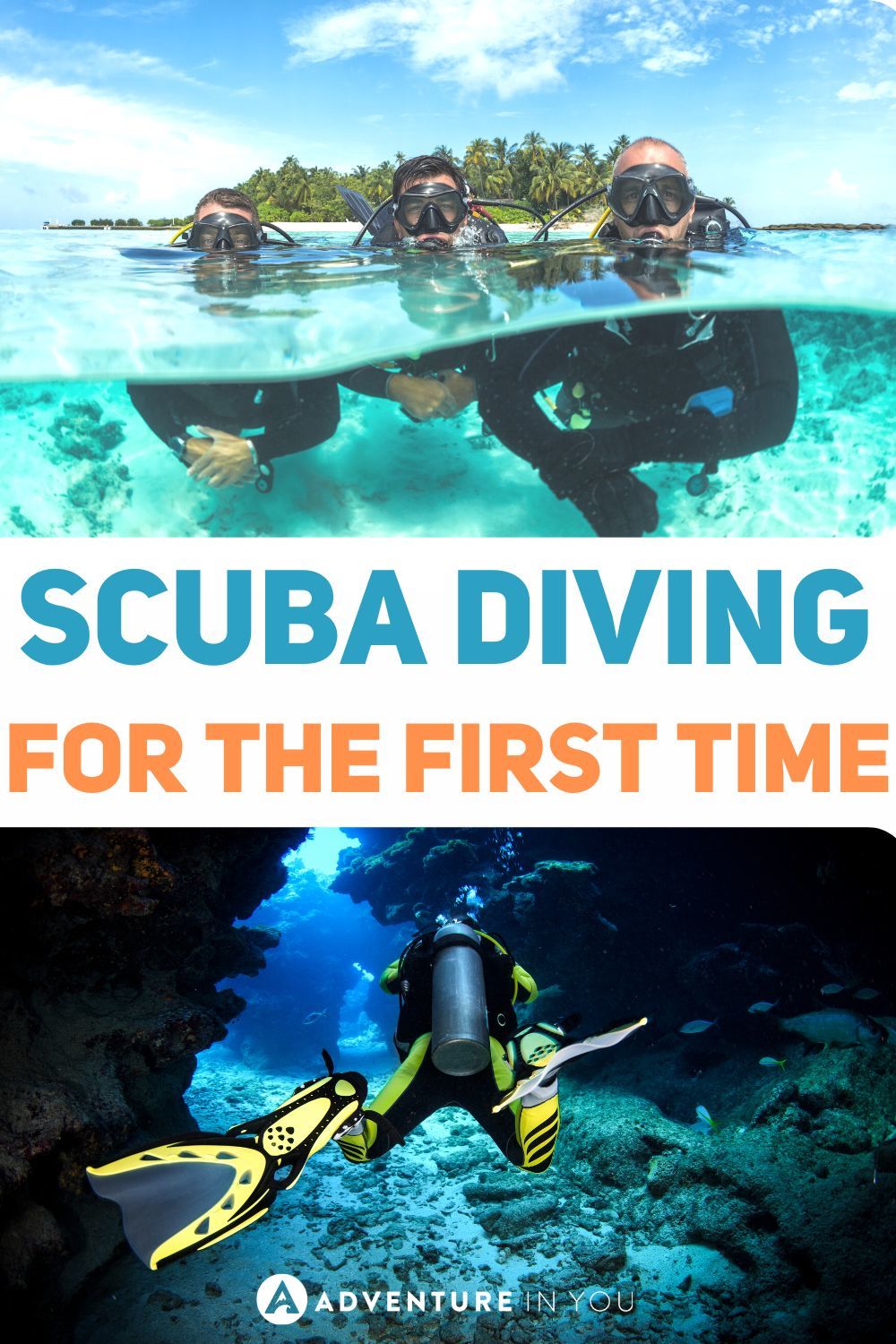 Scuba Diving for the First Time | Looking for a quick guide on scuba diving for the first time? Look no further as I’m going to fill you in on what to expect. #scubadiving #diving #scuba