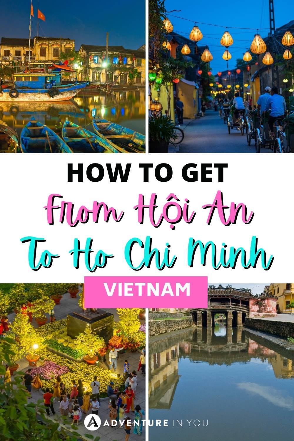 How to Get From Hội An to Ho Chi Minh | If you’re looking to explore Vietnam through multiple cities, don’t let the worry of traveling stop you from your adventures. In this article, I’m going to walk you through the best ways on how to get from Hoi An to Ho Chi Minh City. #hoinan #hochiminh #vietnam