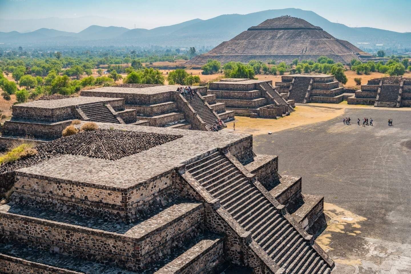 Teotihuacan ruins mexico