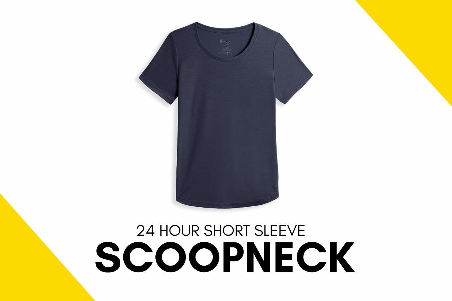 24 hour short sleeve tshirt ibex