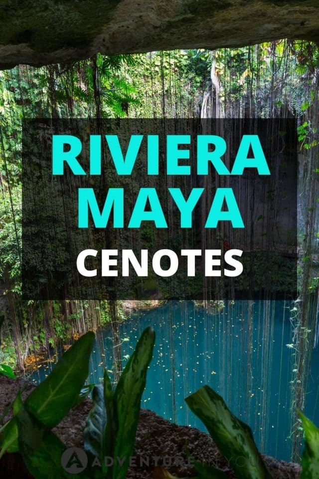 Riviera Maya Cenotes | Heading to Mexico and want to visit the best Riviera Maya Cenotes? In this article, I walk you through our top picks. #mexico #rivieramaya #mexicocenotes