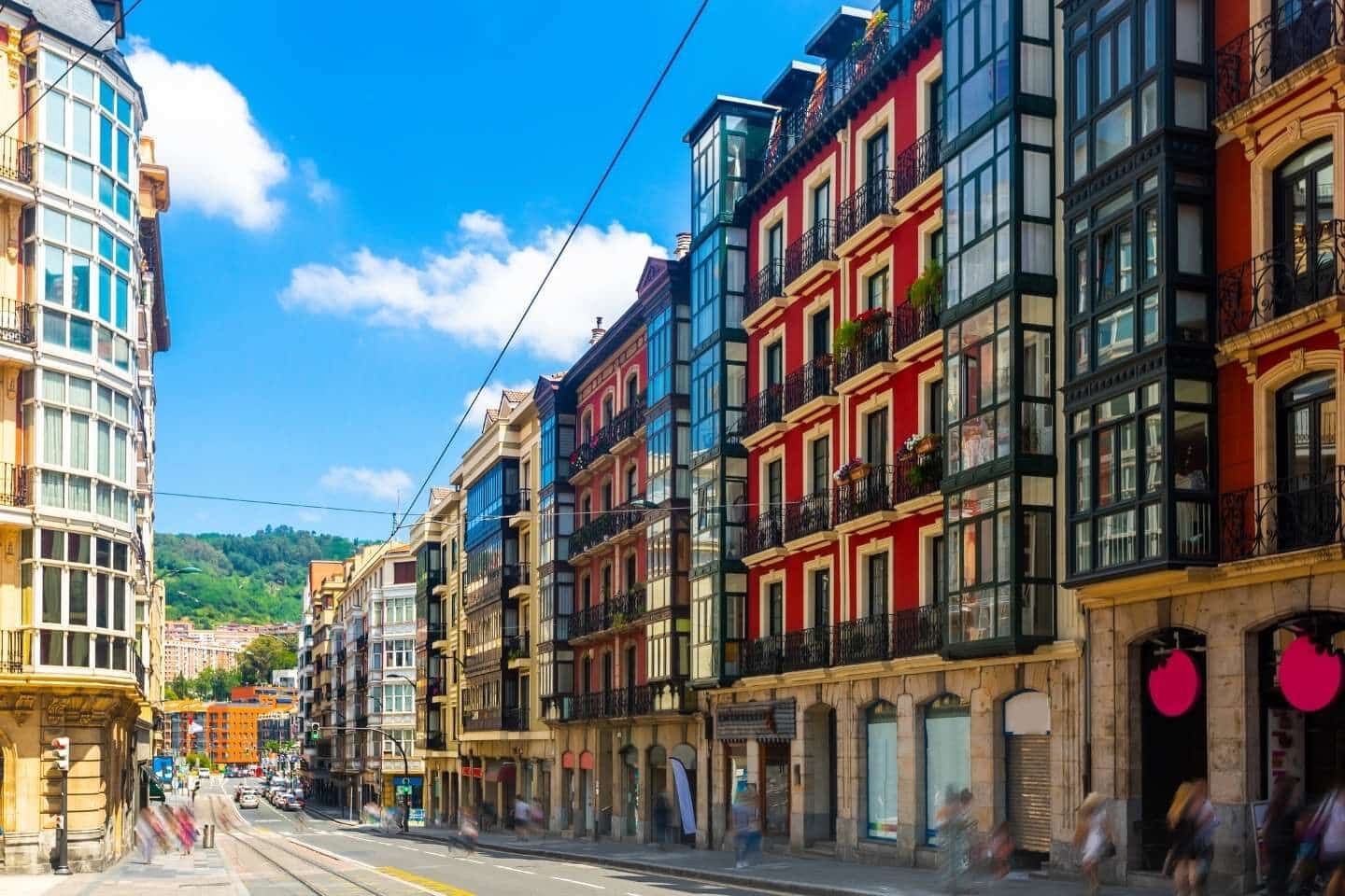 Streets of Casco Viejo Bilbao