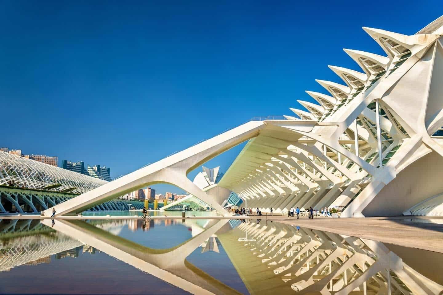 Modern city of Valencia
