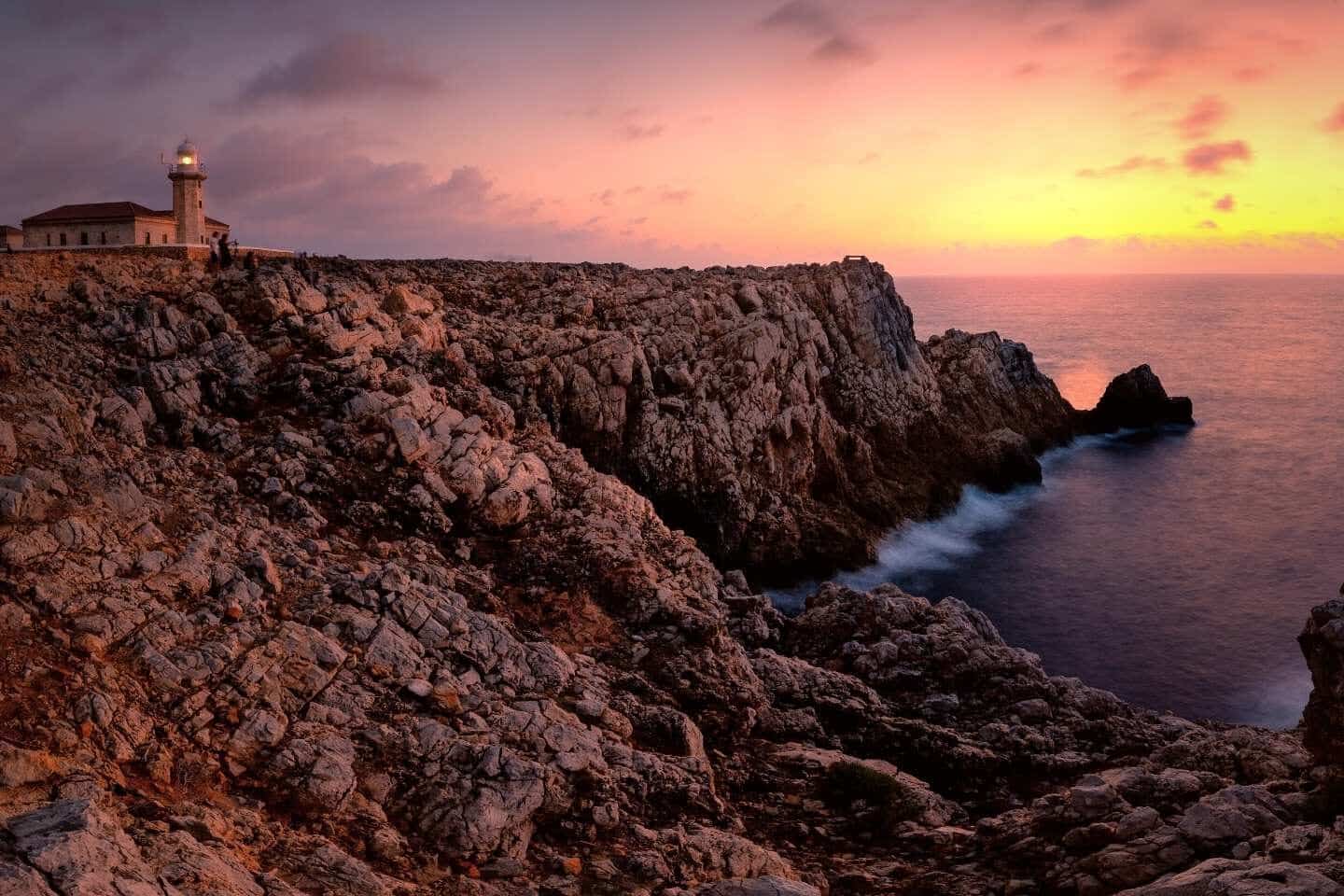 Punta Nati Lighthouse West Coast of Menorca