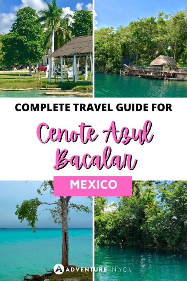 Cenote Azul Bacalar: Complete Travel Guide | Looking for complete travel guide in Cenote Azul Bacalar, Mexico? Click here to see our complete travel guide. #mexico #bacalar #cenoteazulbacalar