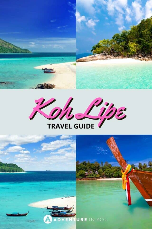 Koh Lipe | Planning a trip to Koh Lipe Thailand? Check out our full travel guide for more details on the best things to do in Koh Lipe, where to eat, and more. #kohlipe #thailand