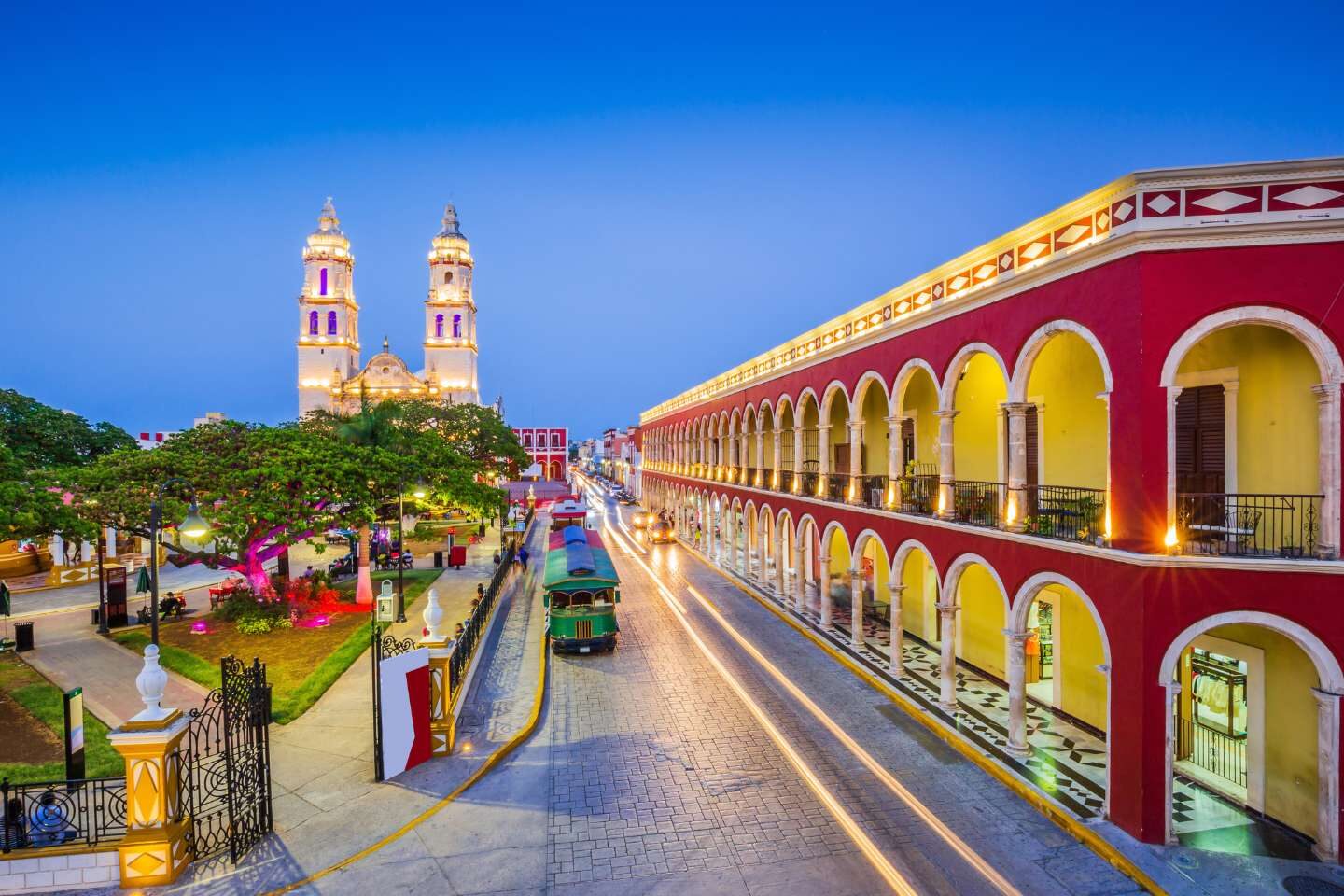Beautiful landmark in Mexico