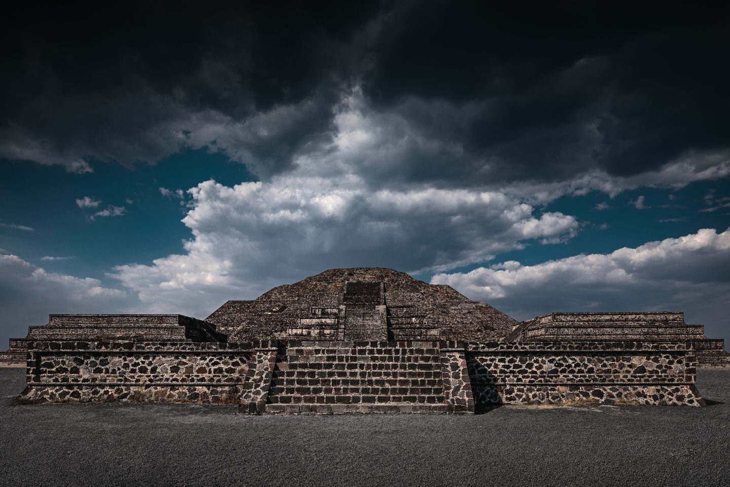 Dark clouds in Mexico