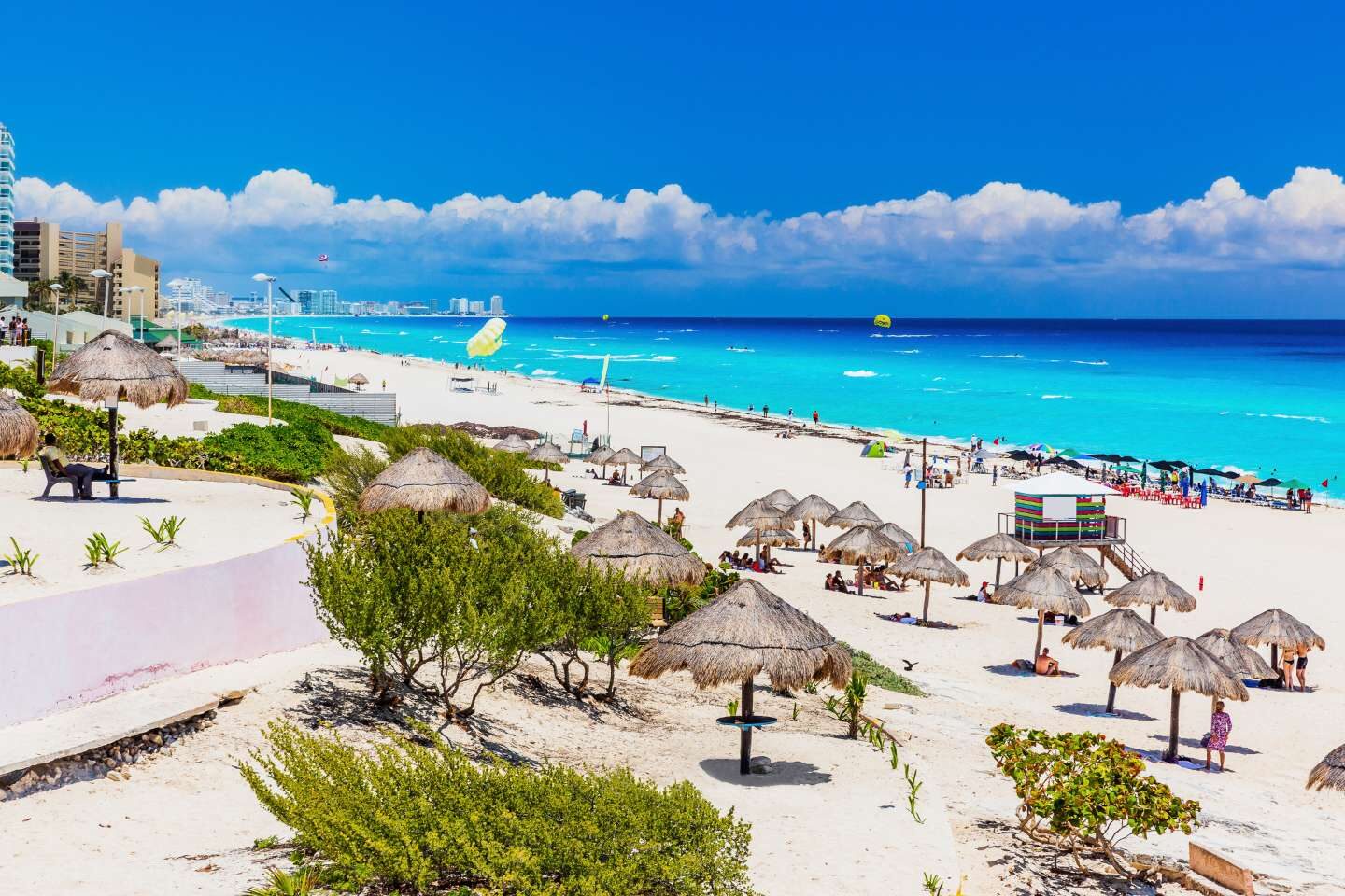 Beautiful Beach of Cancun, Mexico