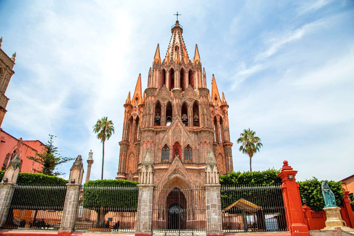 Beautiful Basilica in San Miguel de Allende, Mexico