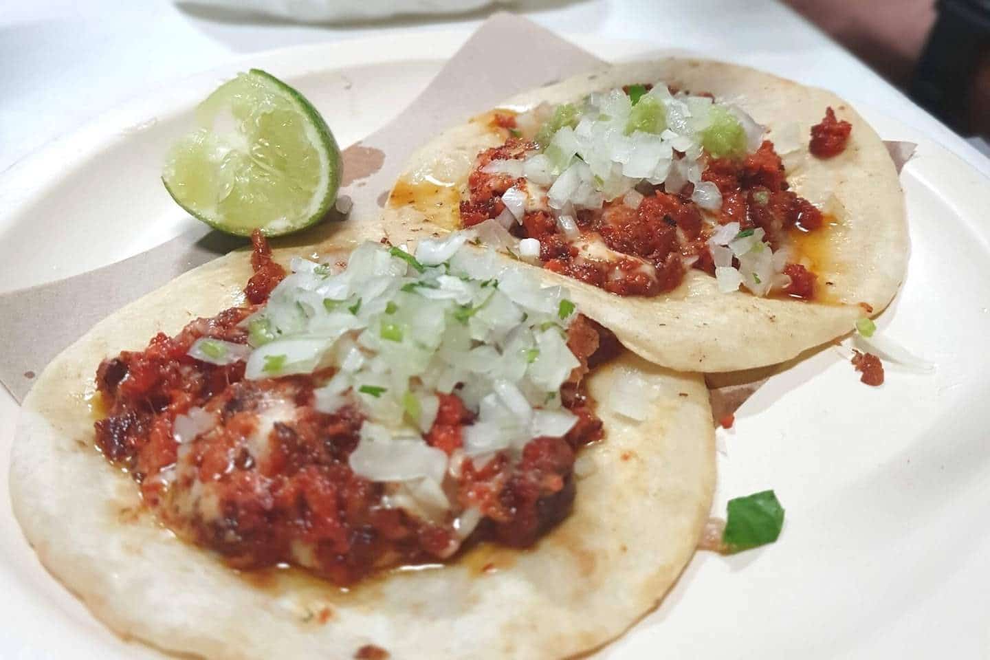 chorizo tacos