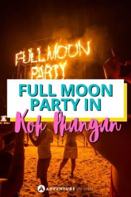 Koh Phangan Full Moon Party | In this article, I'll share my candid insights and tips to help you decide whether the Full Moon Party is right for you. #fullmoonparty #khophangan #visitthailand
